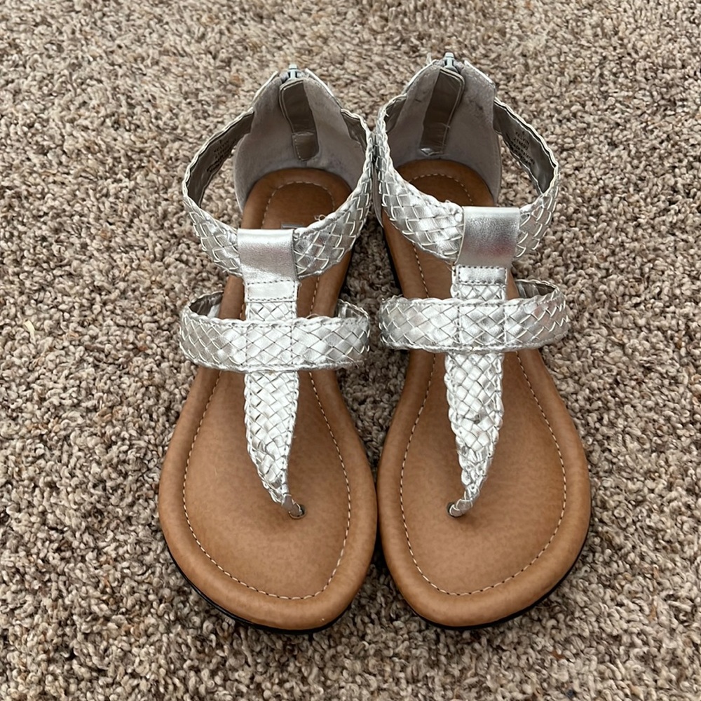 Cute Silver Sandals